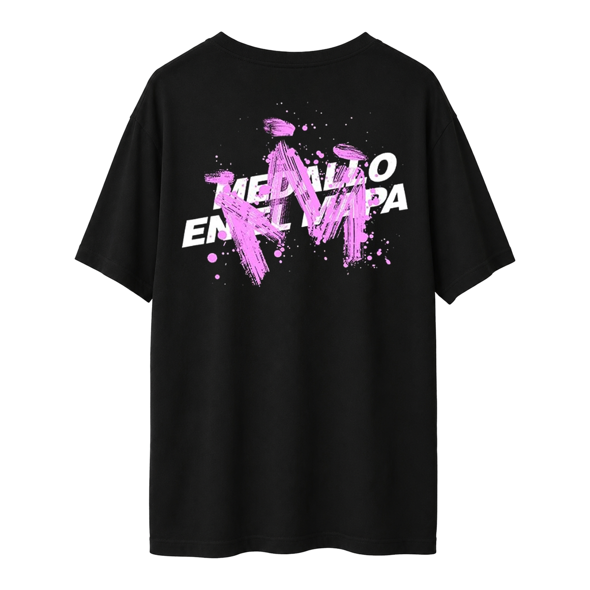 Medallo En El Mapa Black T-Shirt