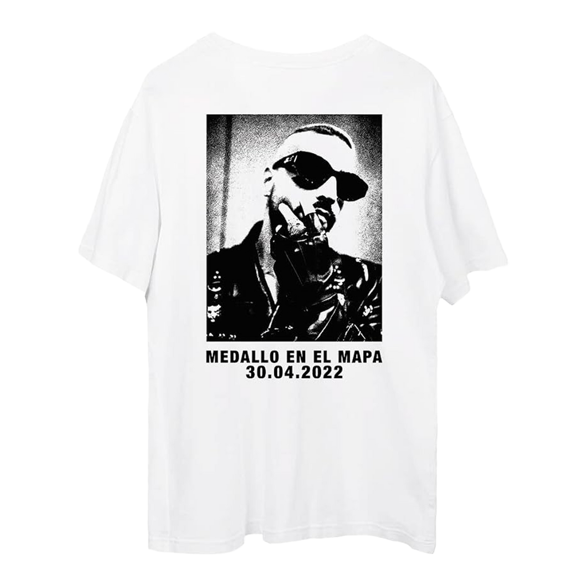 Medallo En El Mapa White T-Shirt