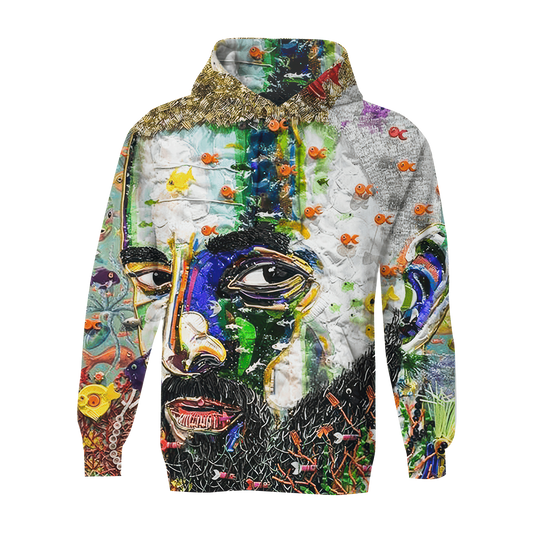 #7DJ Portrait All-Over Hoodie