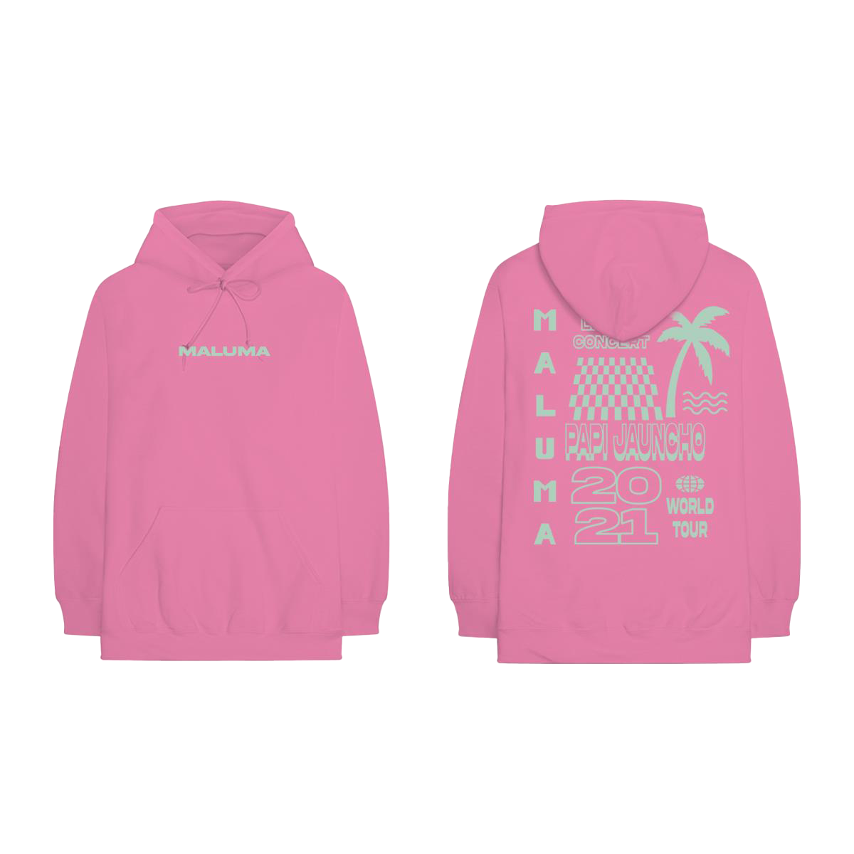 Maluma Papi Juancho 2021 Azalea World Tour Hoodie