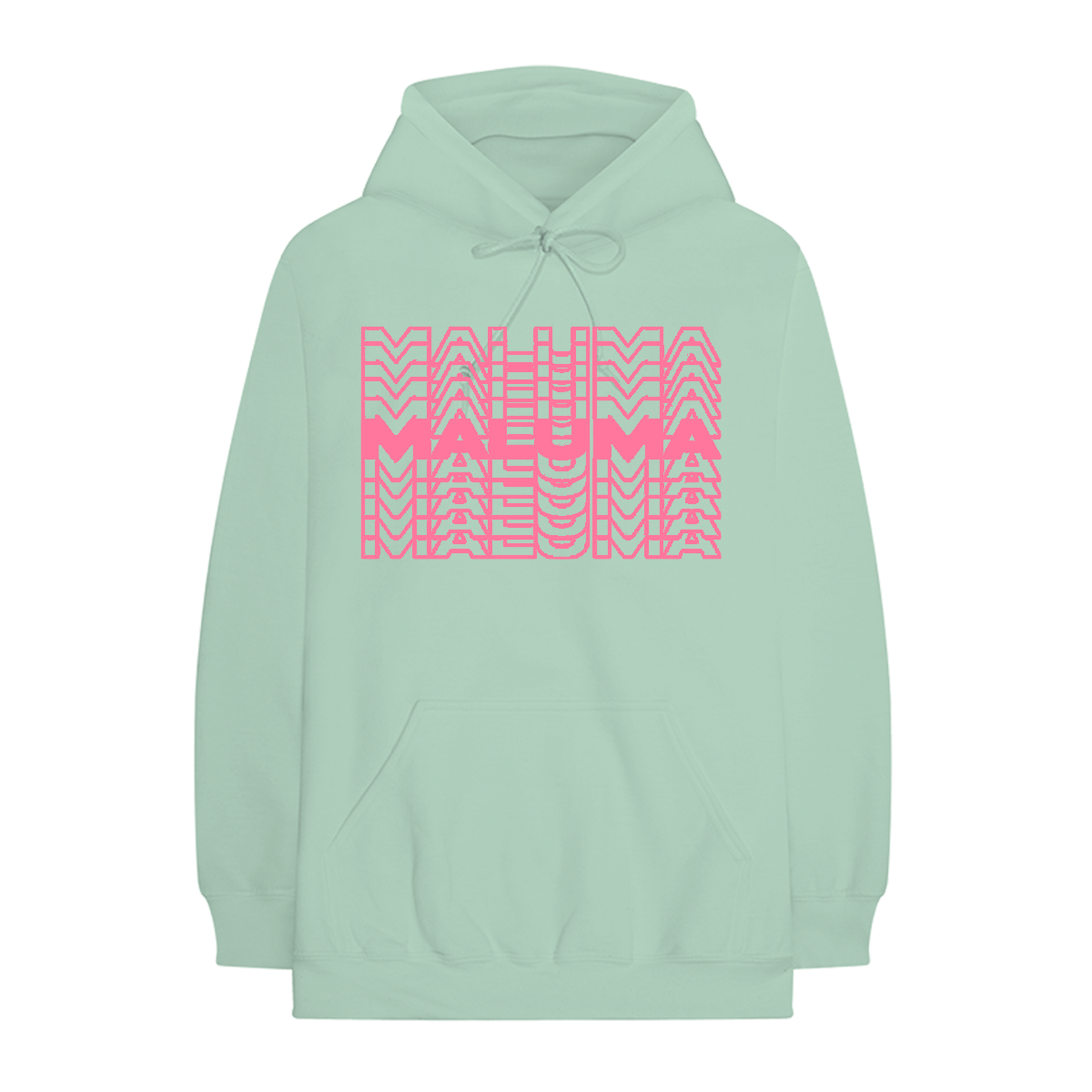 Maluma Repeat Hoodie - Mint