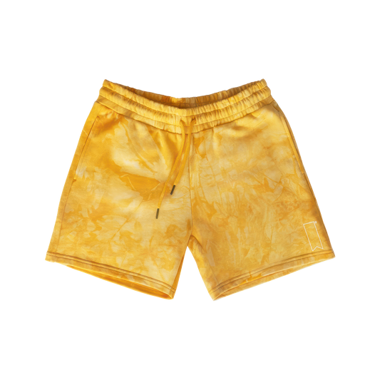 Dyed Gold Shorts